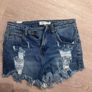 Almost famous denim shorts
